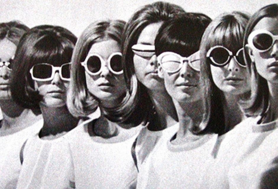 inspiração penteados anos 60 feminino