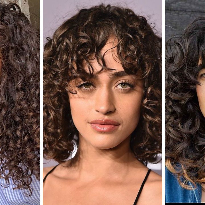 Desvendando as Curtain Bangs em Cabelos Cacheados: Estilo e Manutenção