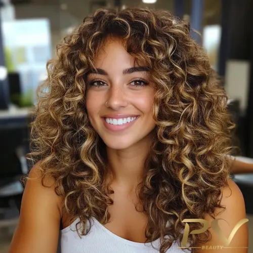 cabelo cacheado natural californiana