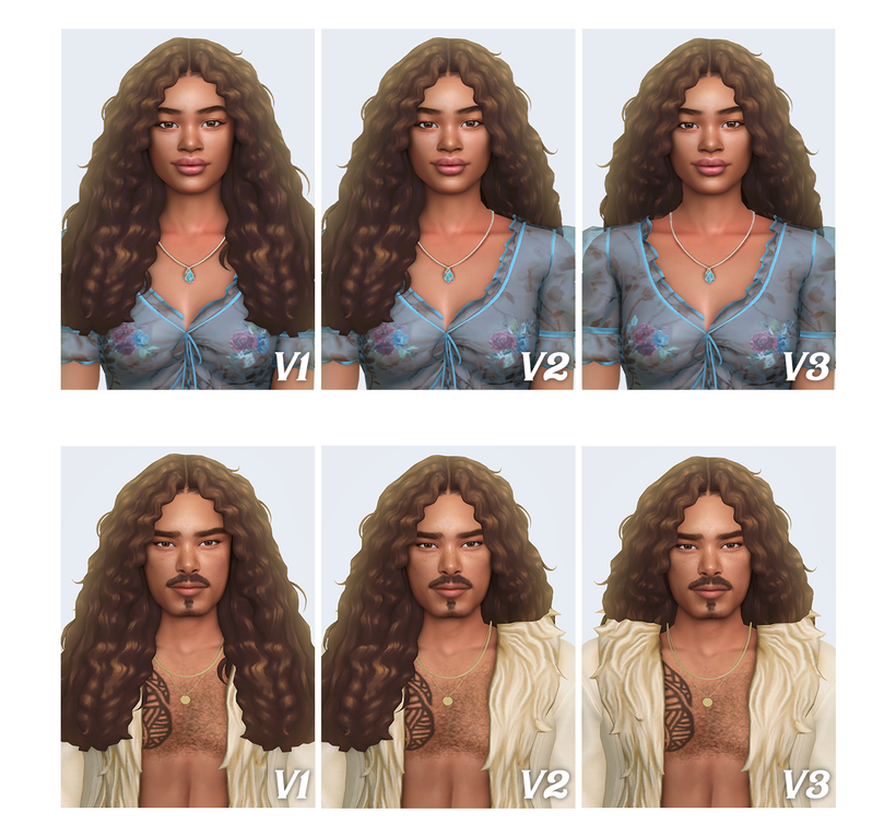Cabelos Cacheados Masculinos no The Sims 4: Opções Oficiais e CC