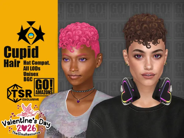 Onde Encontrar e Baixar Cabelos Afros e Cacheados para The Sims 4