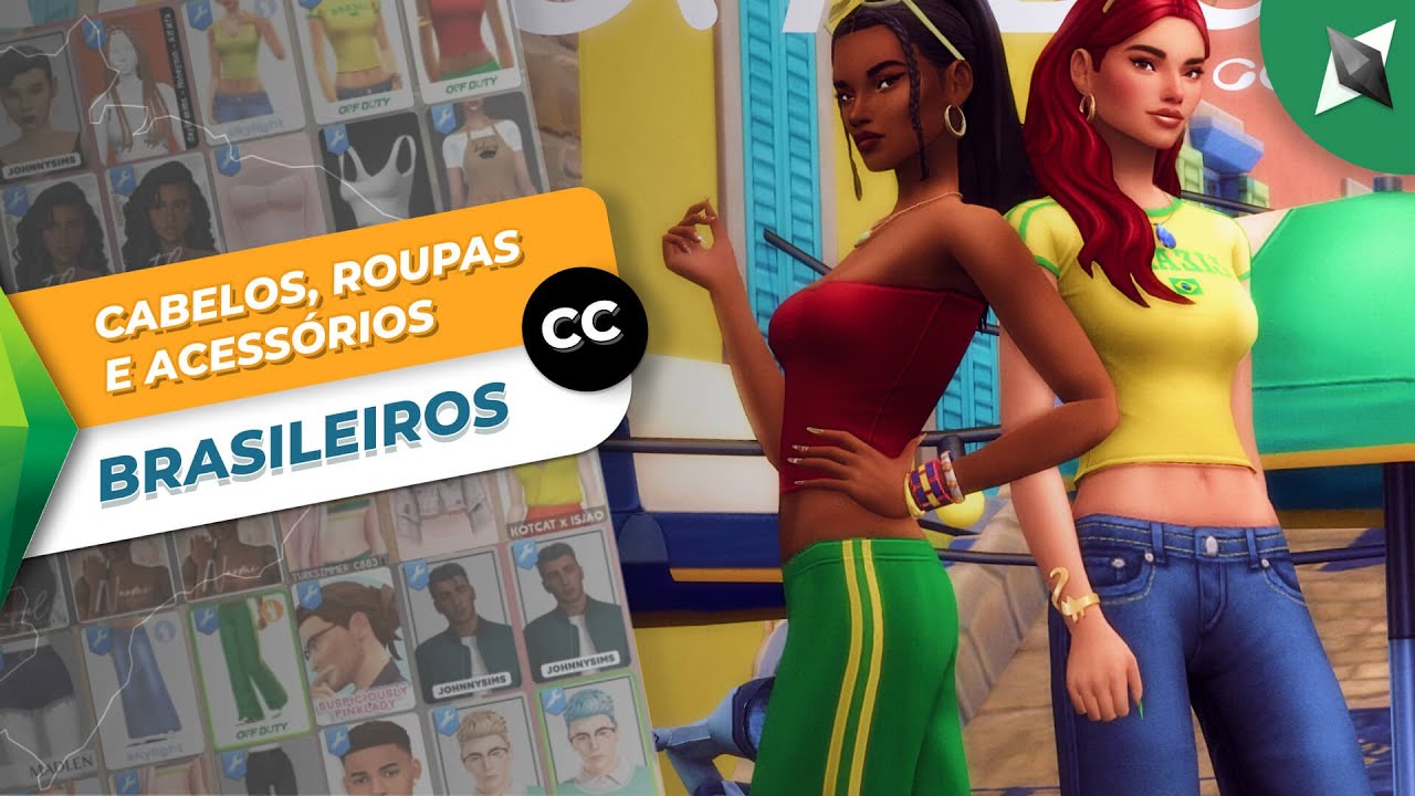 Os Melhores Criadores de Cabelos Maxis Match para The Sims 4
