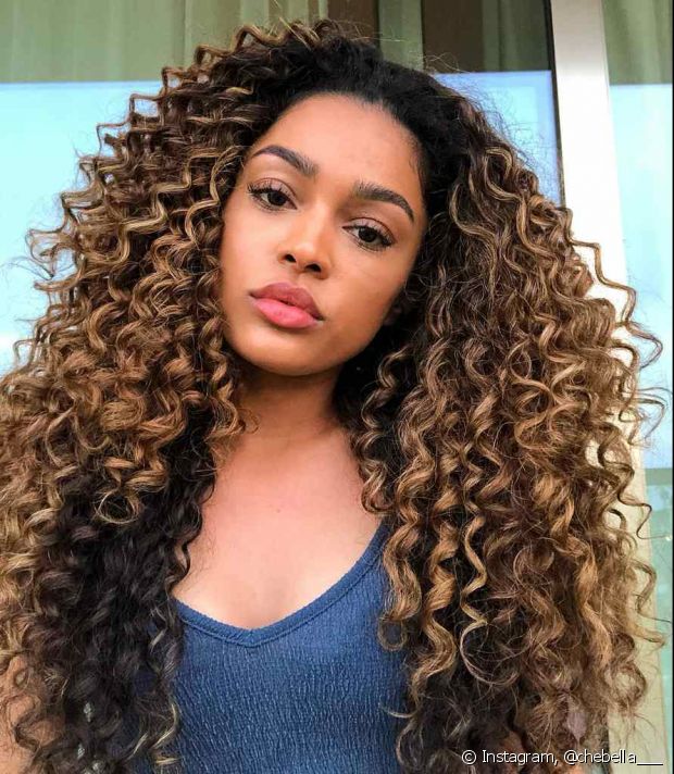 cabelo cacheado tumblr