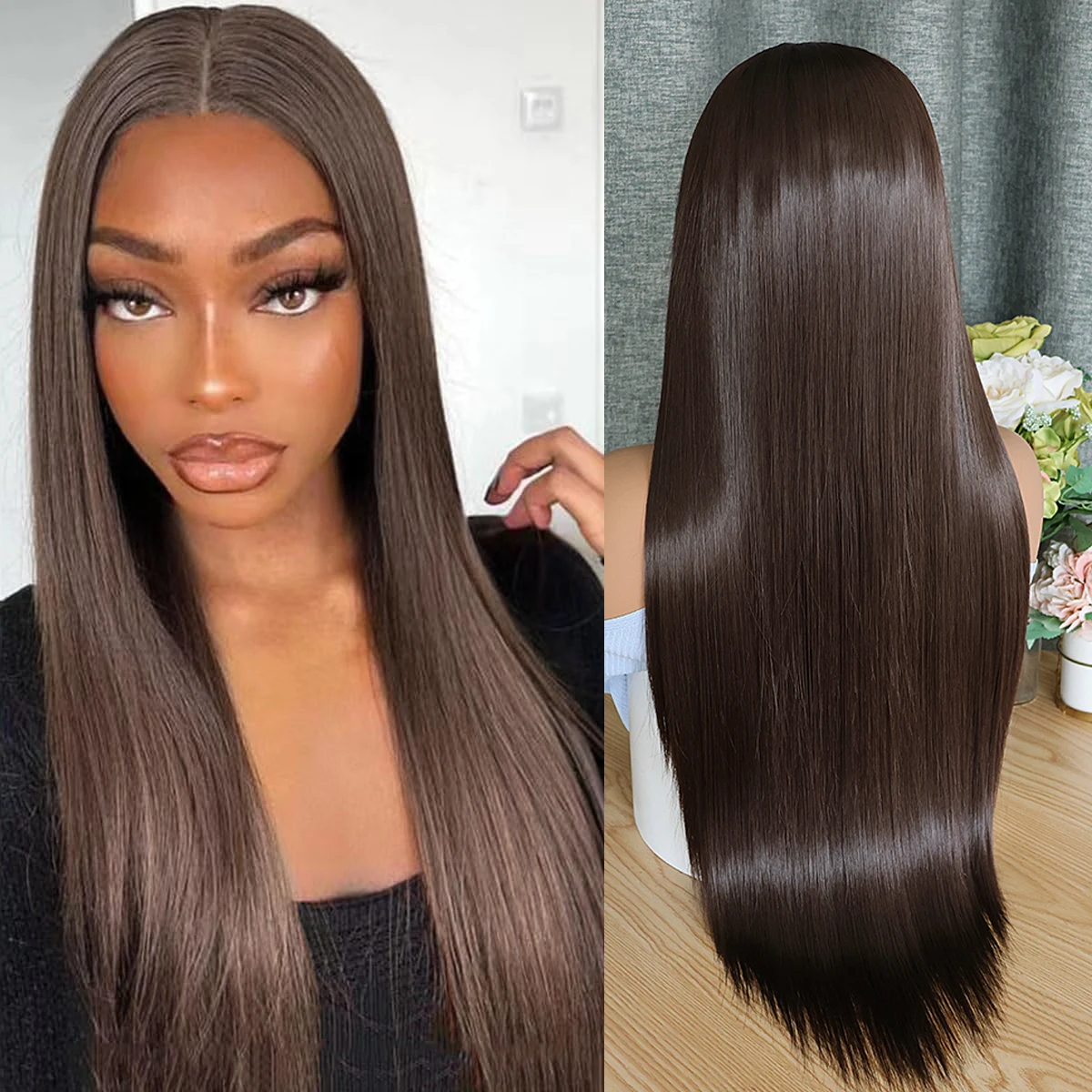 como clarear cabelo castanho escuro sem danificar