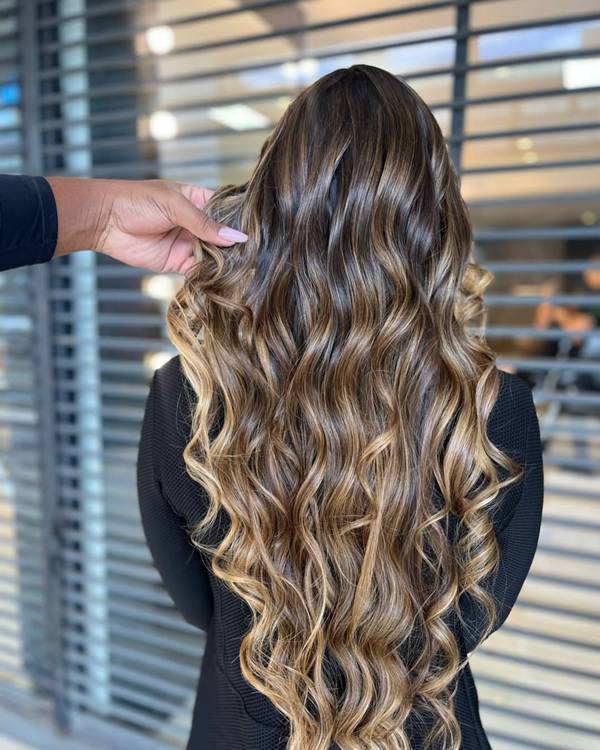 cabelo com luzes fotos