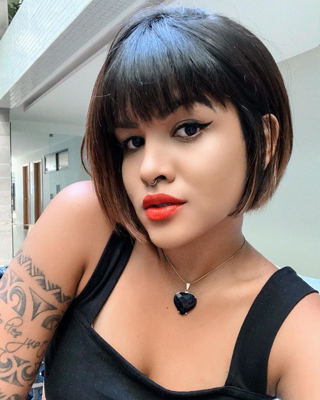 manutenção franja cabelo liso