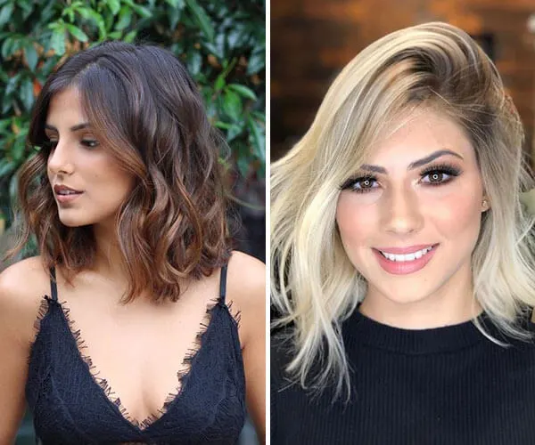 manutenção luzes cabelo curto