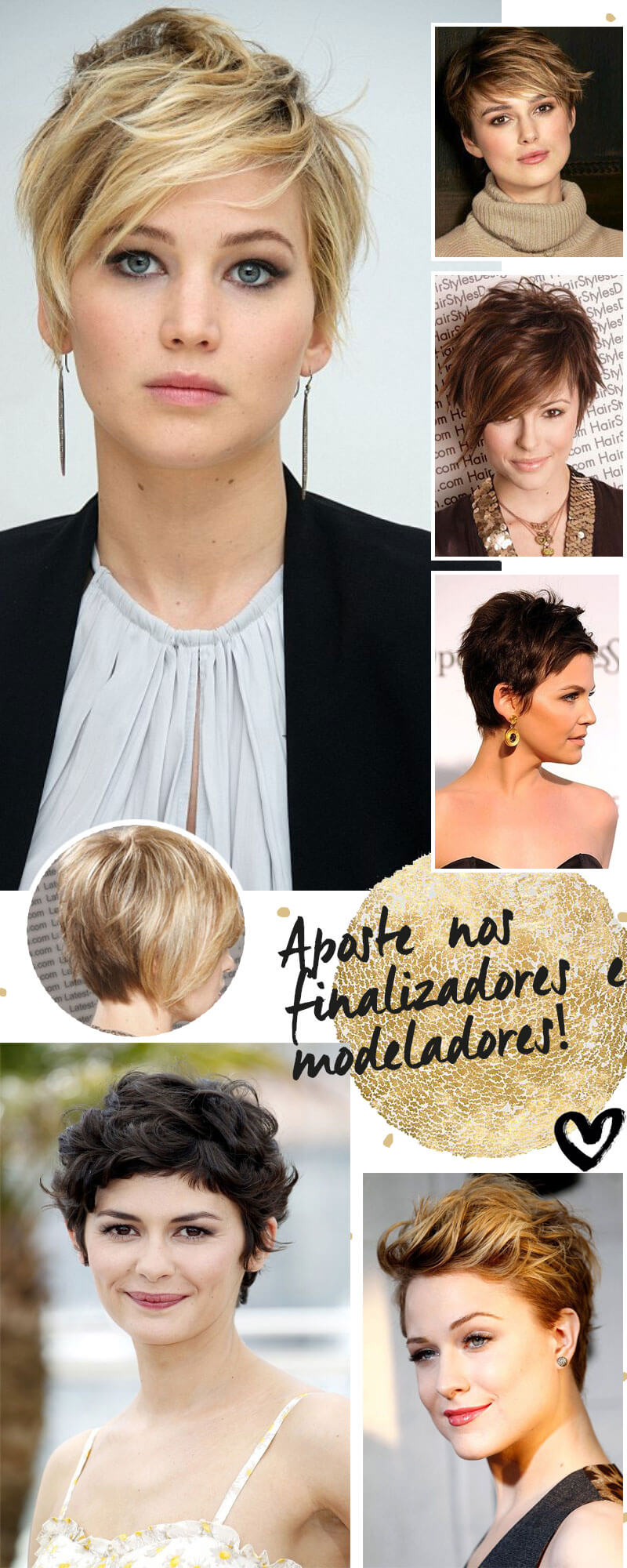 cabelo curto desfiado na nuca