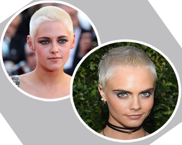 cabelo curto feminino quase raspado