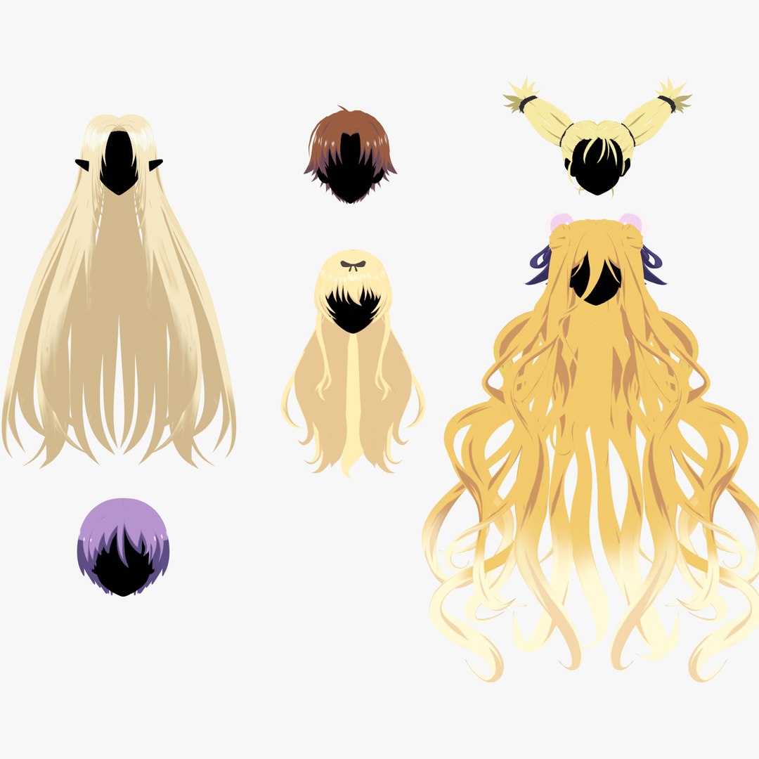 técnicas de sombreamento cabelo anime