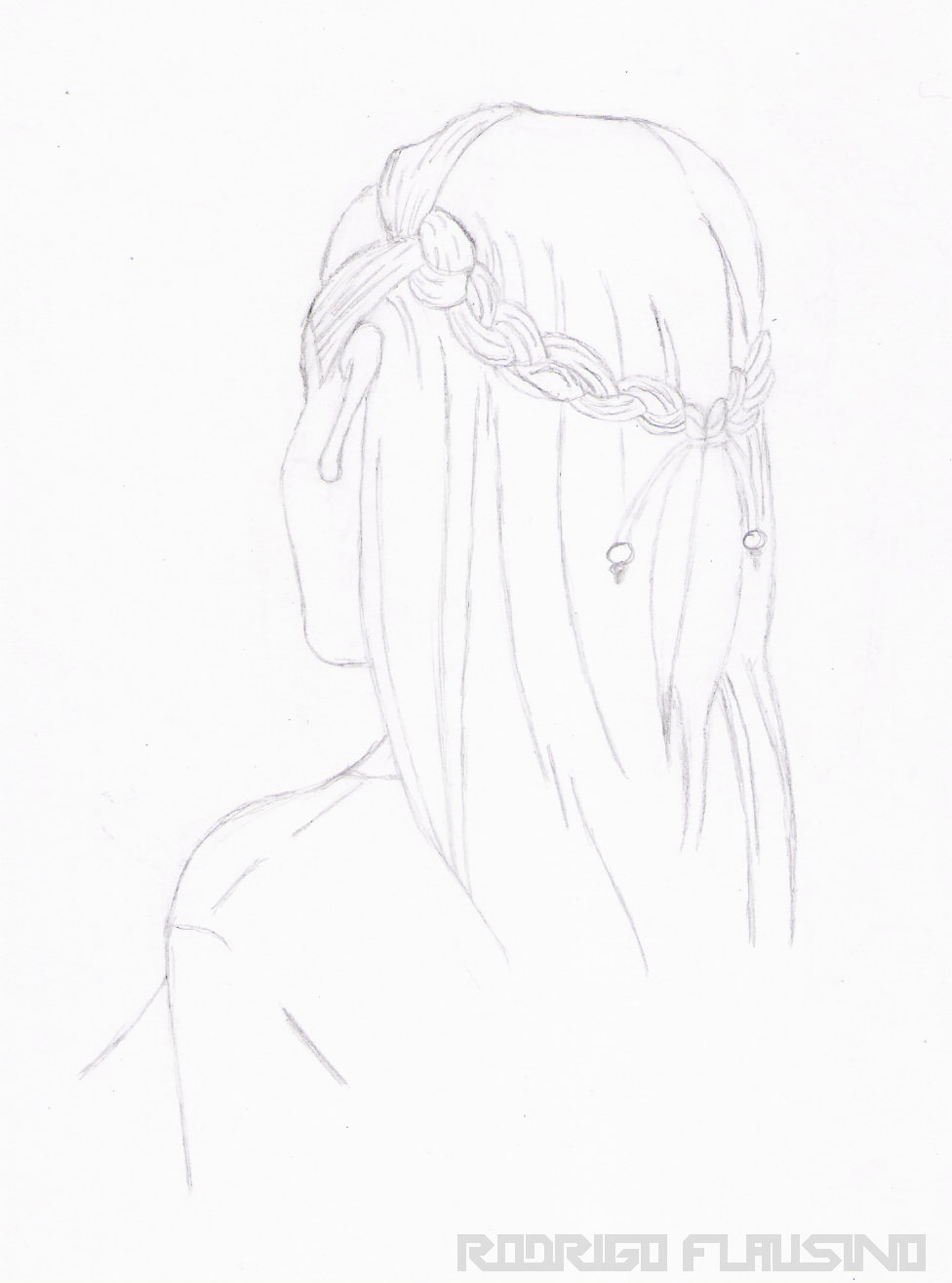 cabelo desenho feminino