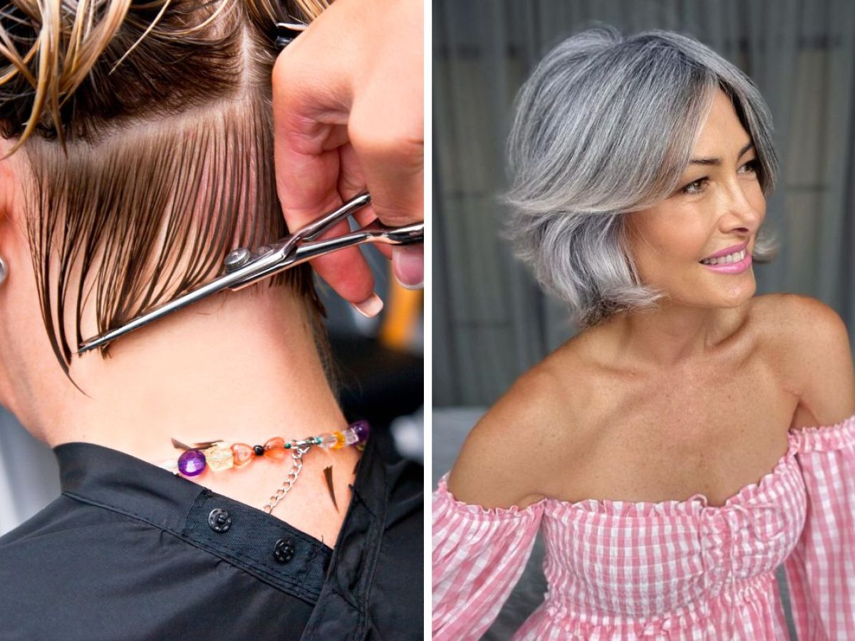 5 ideias de títulos: 1. Cortes de Cabelo que Transformam Mulheres Acima dos 50 Anos. 2. As Cores de Cabelo Ideais para Rejuvenescer Após os 50. 3. Guia Completo: Cortes e Cores para Mulheres Maduras. 4. Dicas de Manutenção para Cabelos Maduros Radiantes. 5. Franjas e Camadas: Os Segredos dos Cortes Rejuvenescedores.