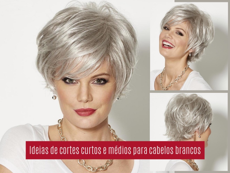 cabelo feminino branco