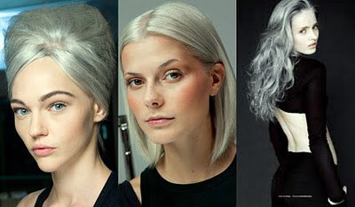 cabelo feminino branco