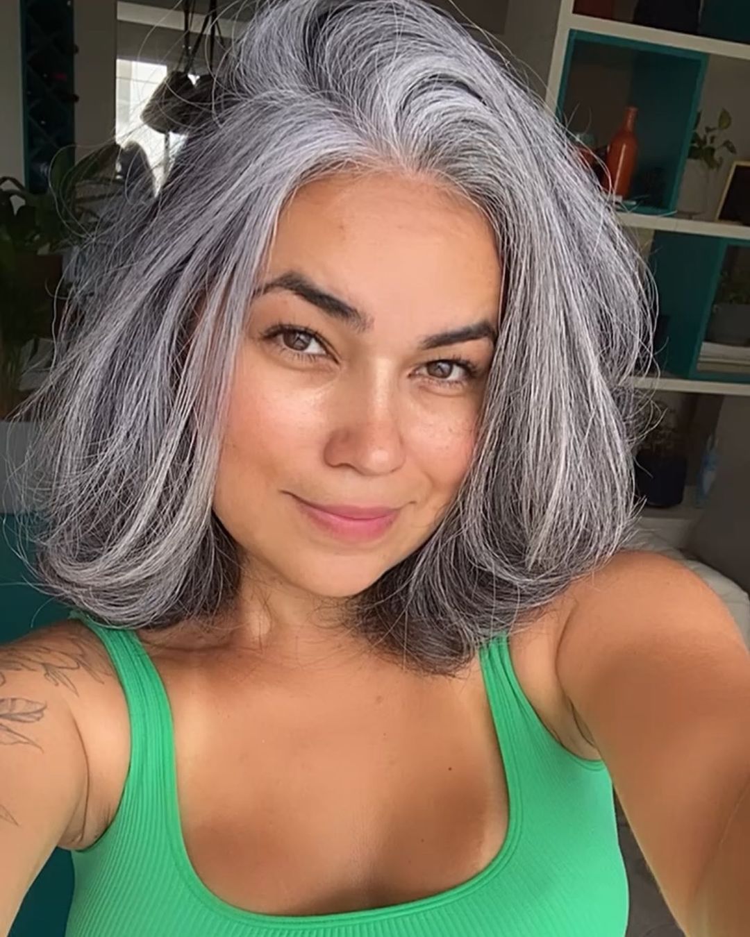 cabelo feminino branco