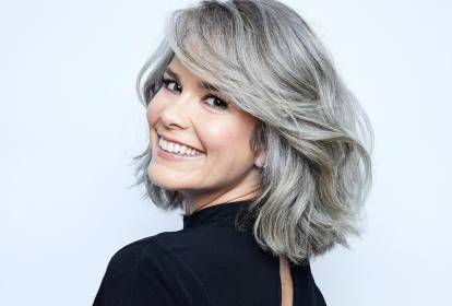 cabelo feminino branco