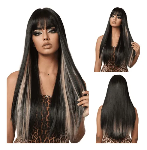 cabelo feminino grande liso