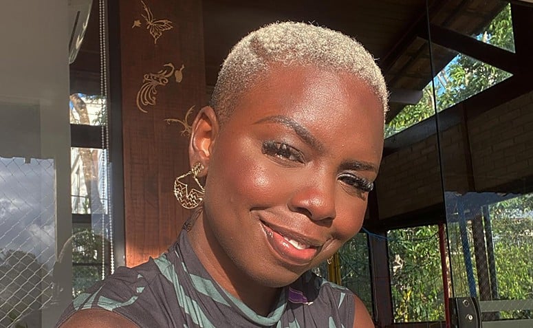 cabelo feminino platinado