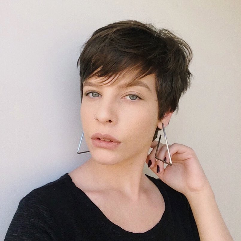 cabelo feminino ultra curto