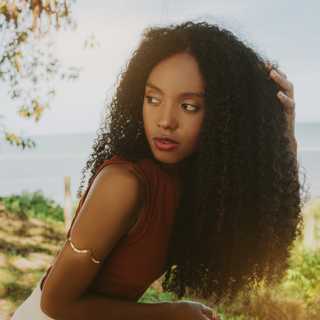 cabelo feminino volumoso