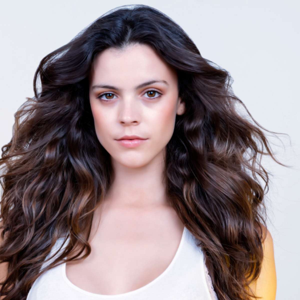 cabelo feminino volumoso