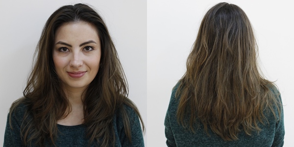 cabelo feminino volumoso