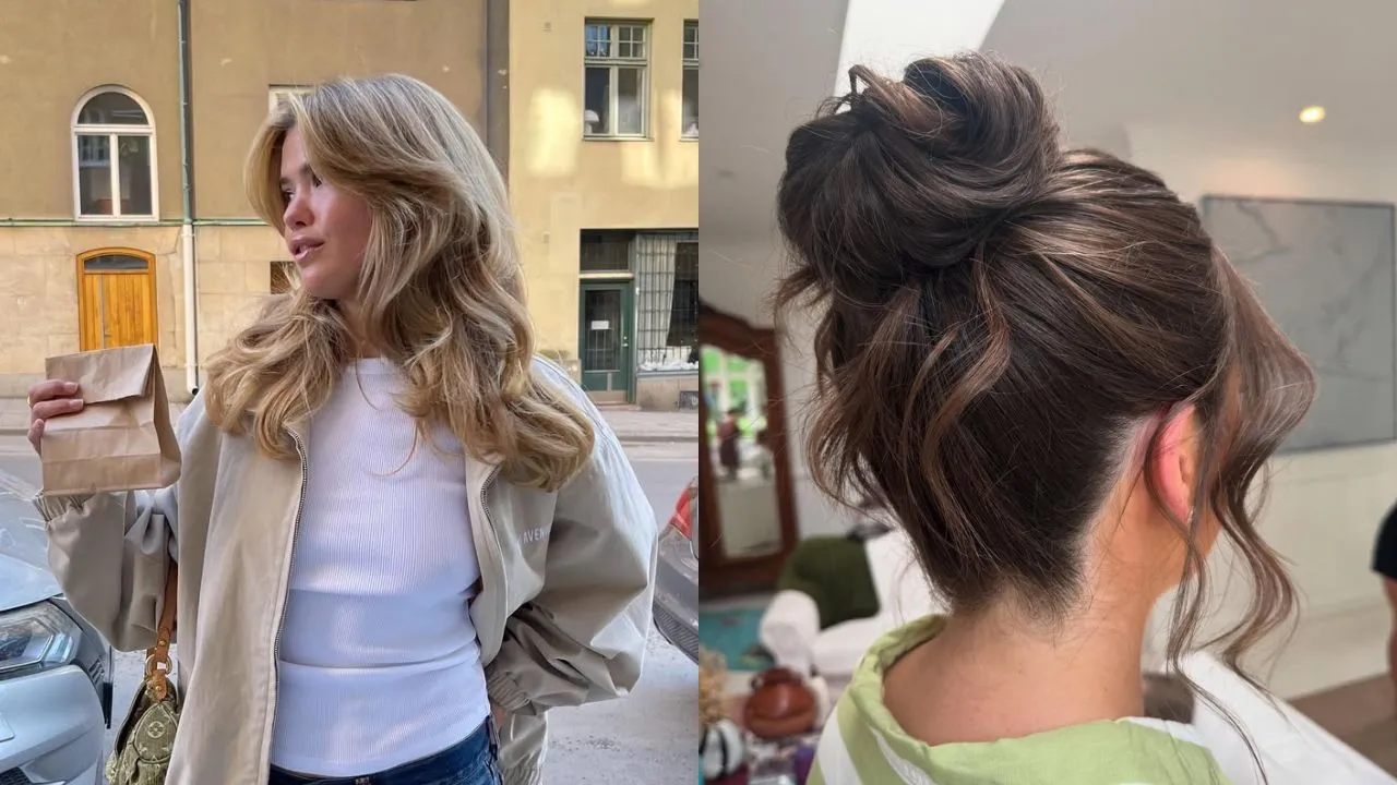 cabelo feminino volumoso