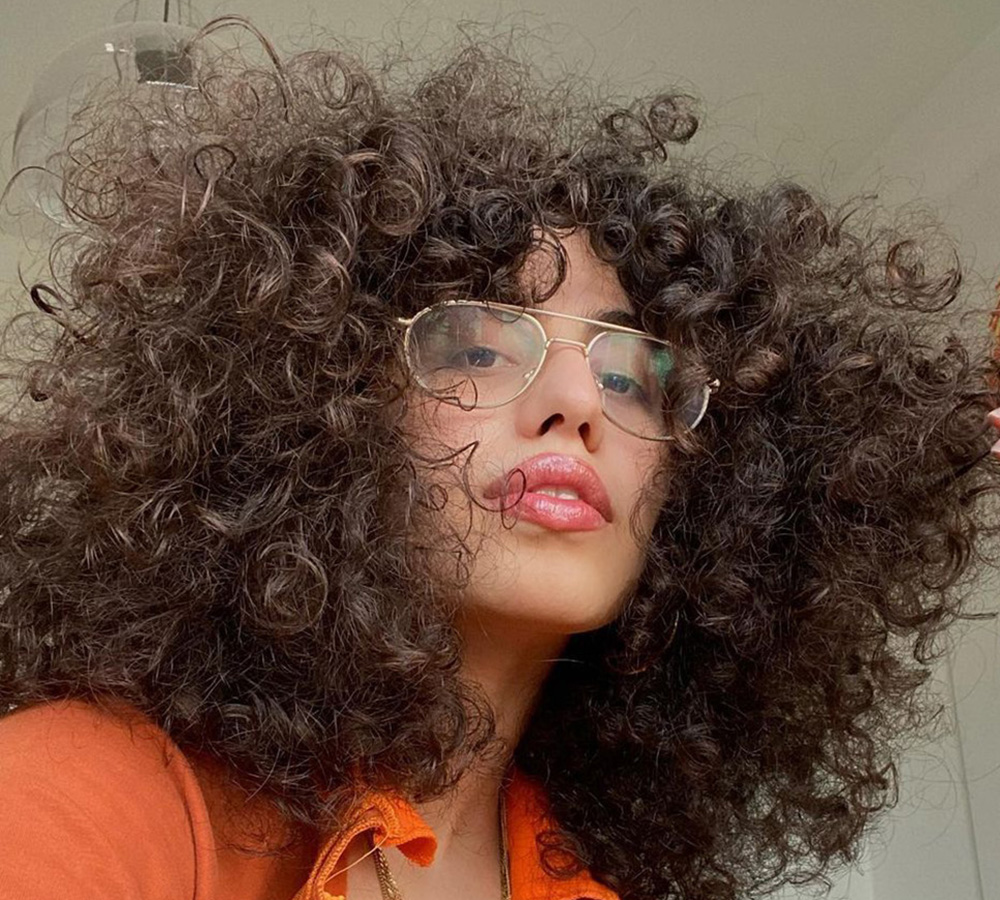 cabelo feminino volumoso