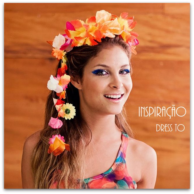 cabelo festa havaiana