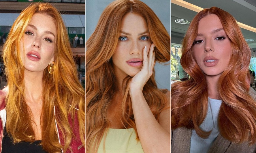 Como conseguir o ruivo acobreado intenso de Giovanna Lancellotti