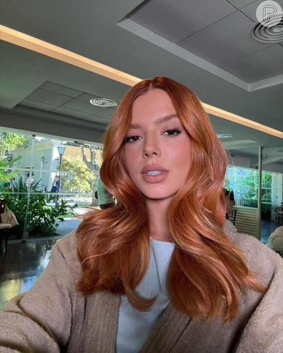 A linha Caviar Color: O segredo do cabelo moreno natural de Giovanna Lancellotti