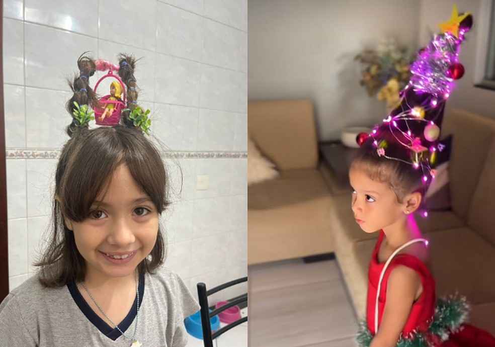 Penteados Encantadores para Cabelos Infantis com Mechas Rosas