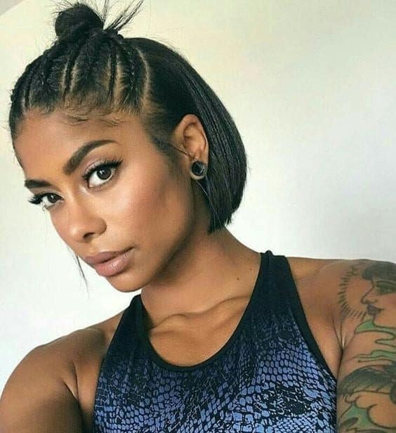 melhores cortes cabelo liso curto