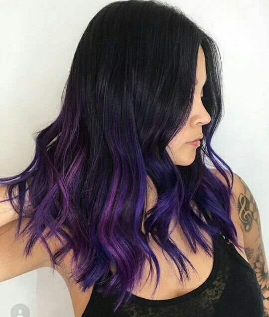 Como fazer ombre hair roxo em casa: passo a passo