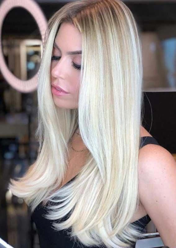 inspiração cabelo loiro médio 2026