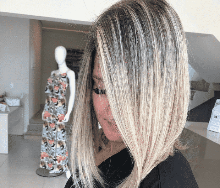 Como Escolher o Long Bob Loiro Ideal para Seu Formato de Rosto