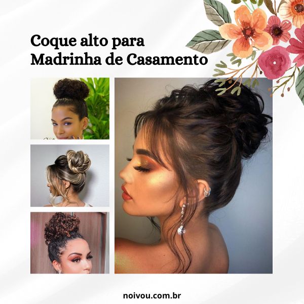 cabelo madrinha de casamento