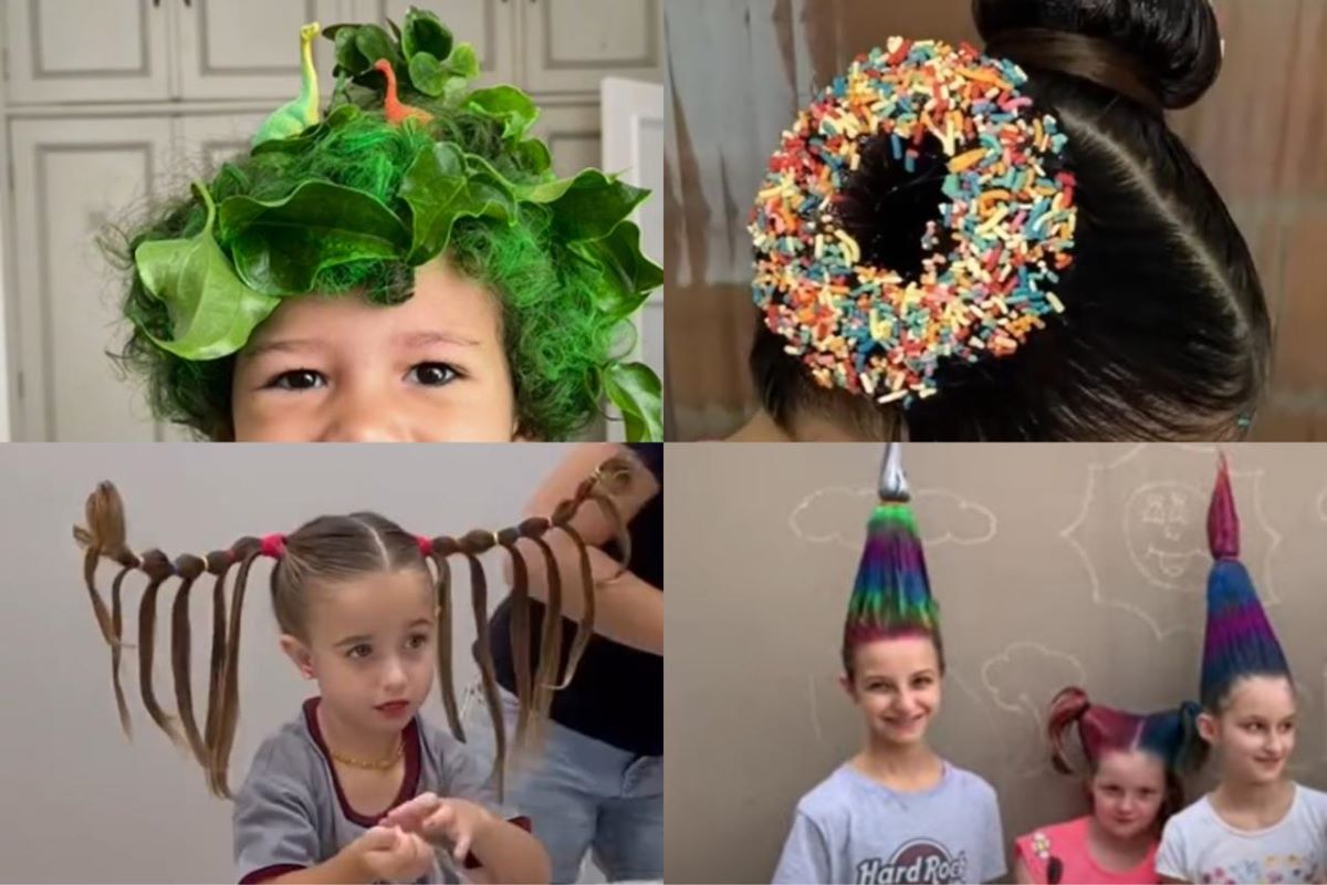 Inspirações de Cabelo Maluco para Meninos e Meninas