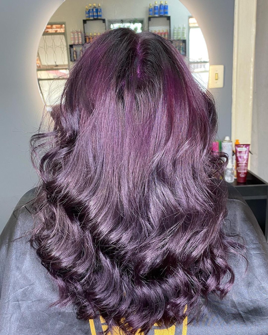 cabelo marsala