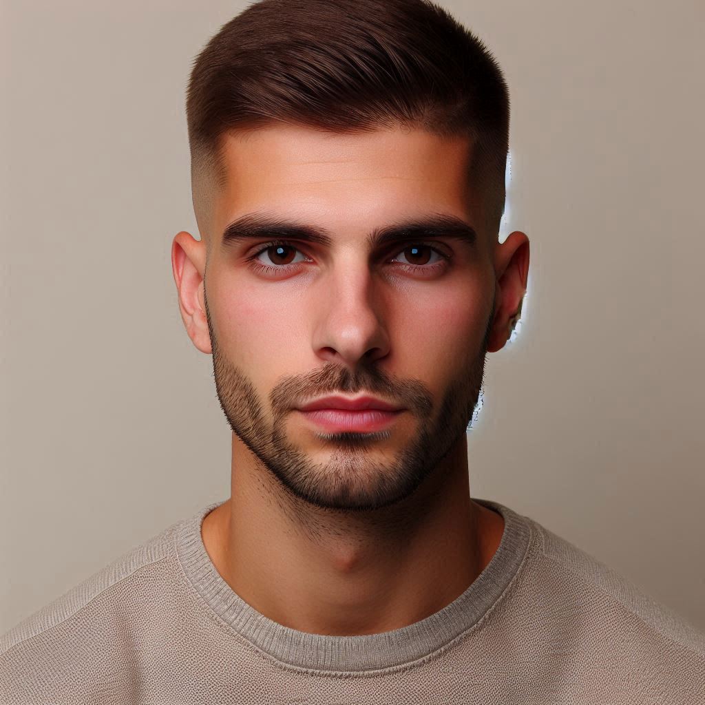 cabelo masculino raspado na 5
