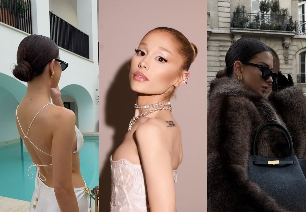 cabelo natural coque