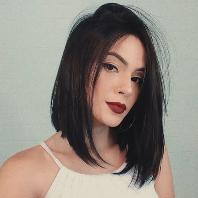 tendências corte cabelo ombro