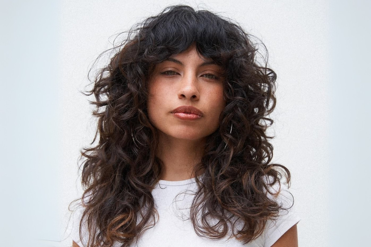 cabelo ondulado grande feminino