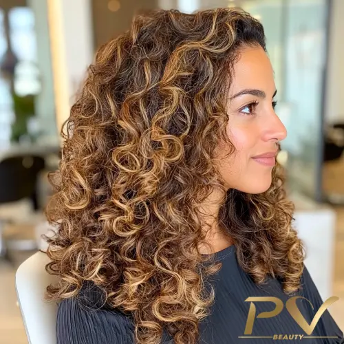 cabelo ondulado 2C