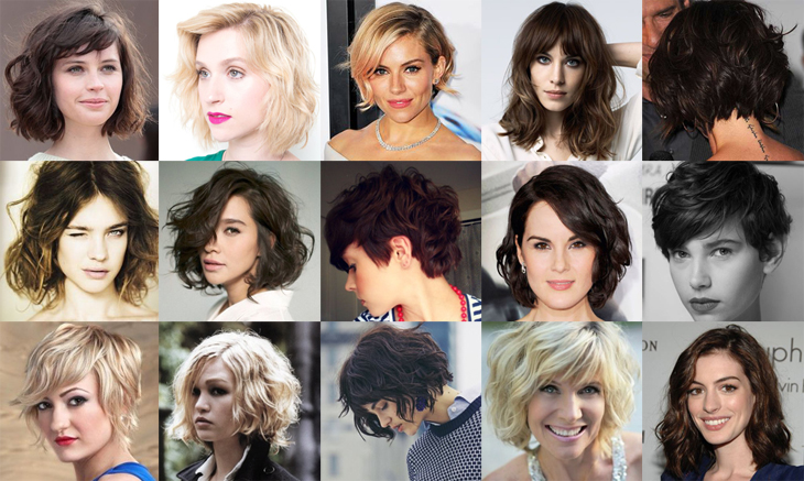 cabelo ondulado natural curto