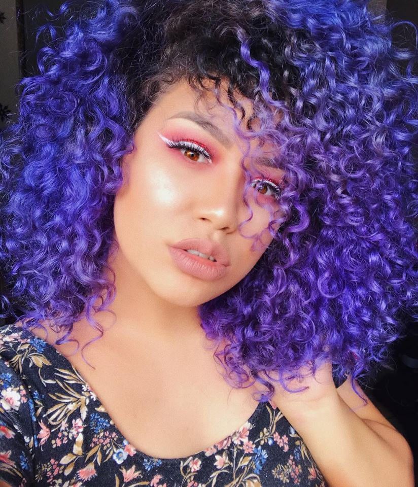 erros comuns ao pintar cabelo de roxo