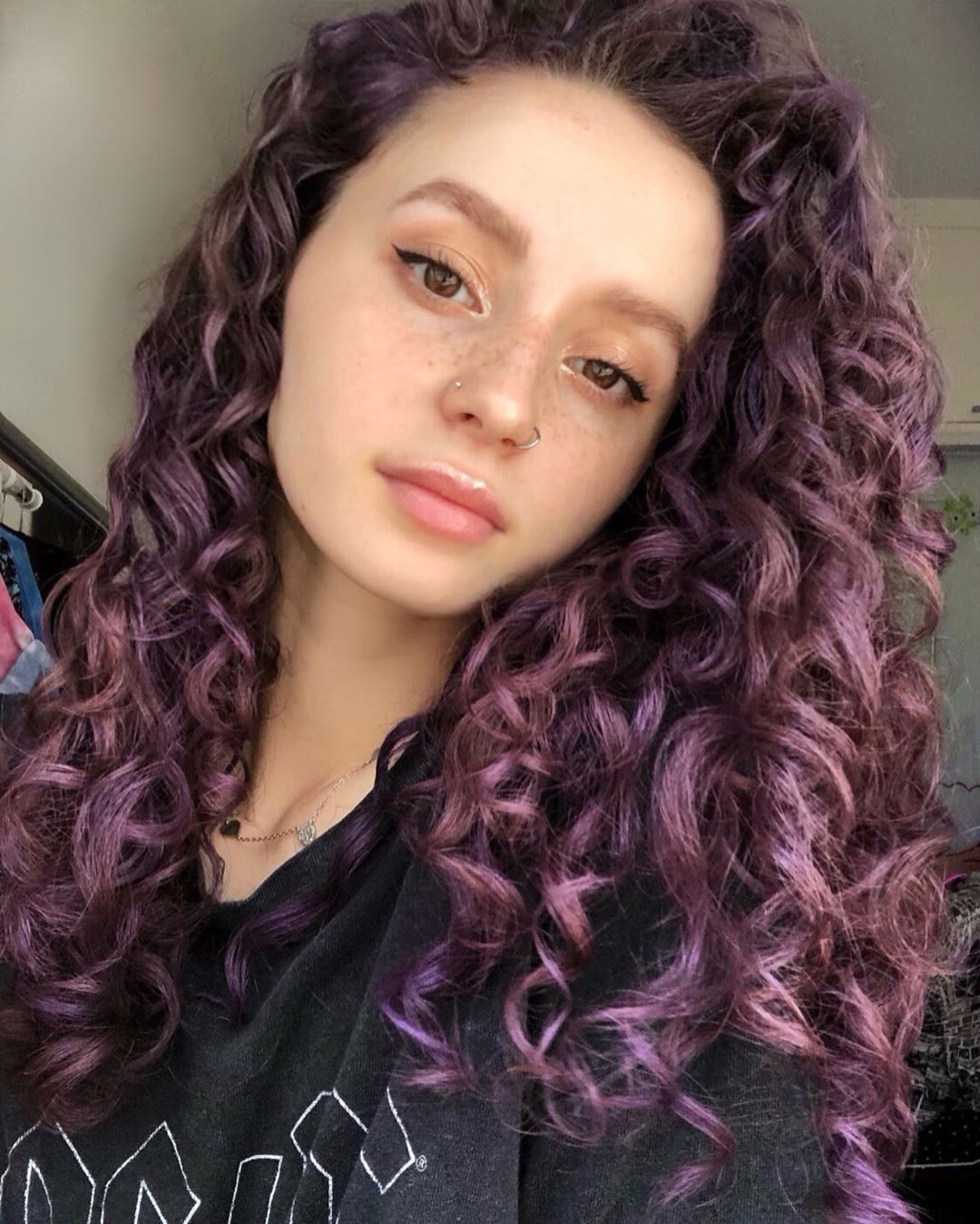 ideias de cabelo roxo para inspiração