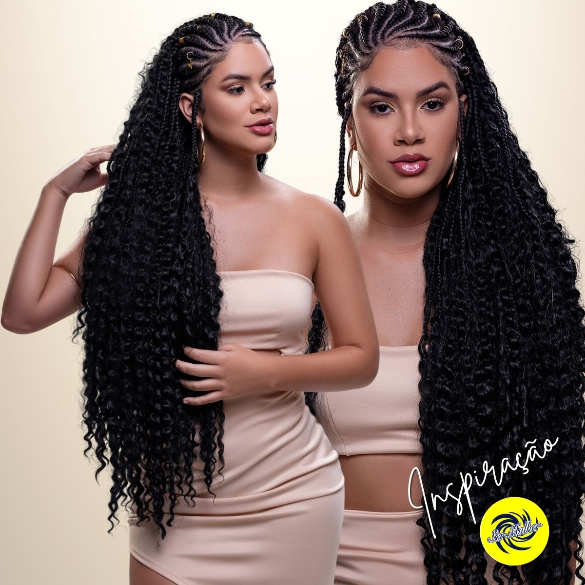 cabelo sintético cacheado