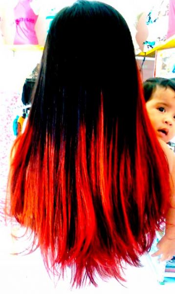 Os Segredos da Manutenção para Cabelos Vermelhos e Pretos Vibrantes