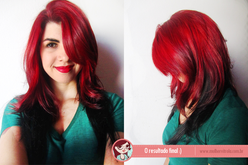 Decapagem ou Descoloração: O Que Fazer Antes de Pintar o Cabelo Preto de Vermelho